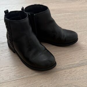 Stride Rite Black Girls Boots